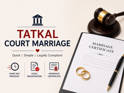 Tatkal Court Marriage